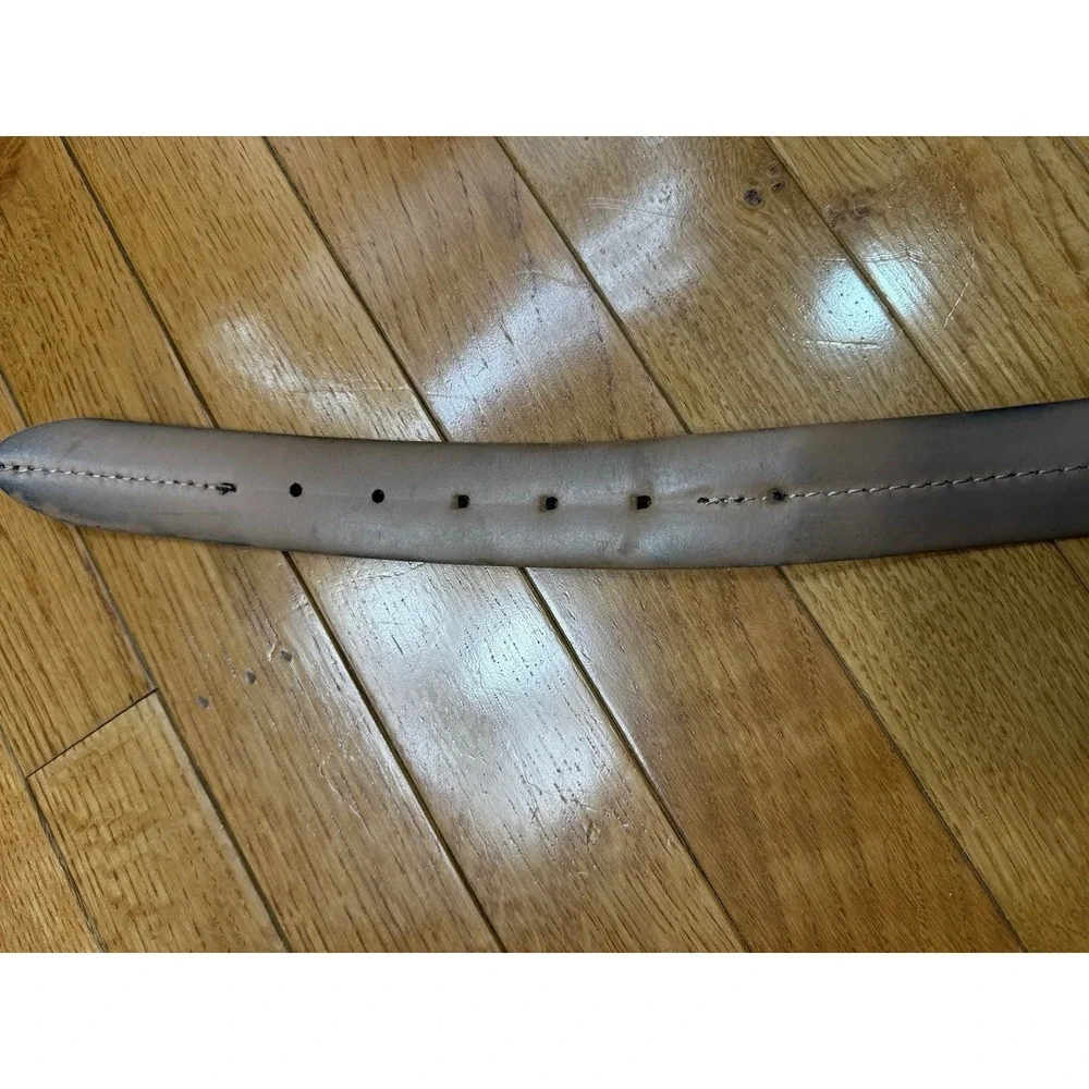 Ted Baker Brown Italian Leather Belt 40